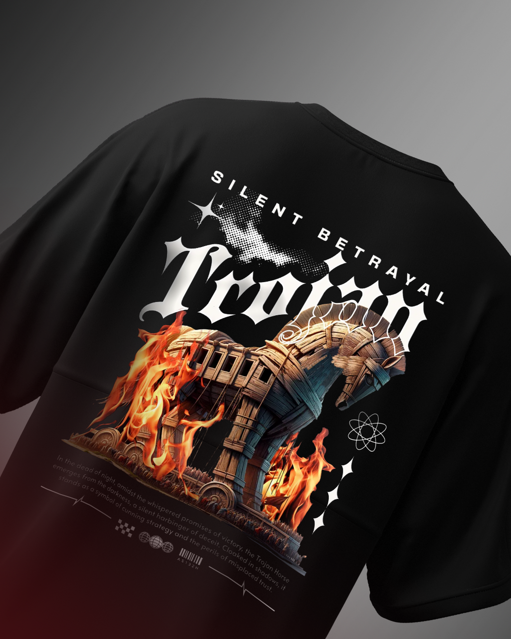 Silent Betrayal Oversized Tee